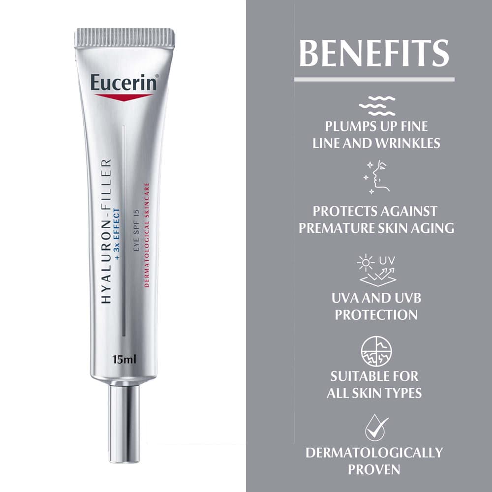 Eucerin Hyaluron-Filler Eye Cream 15 ml - 9