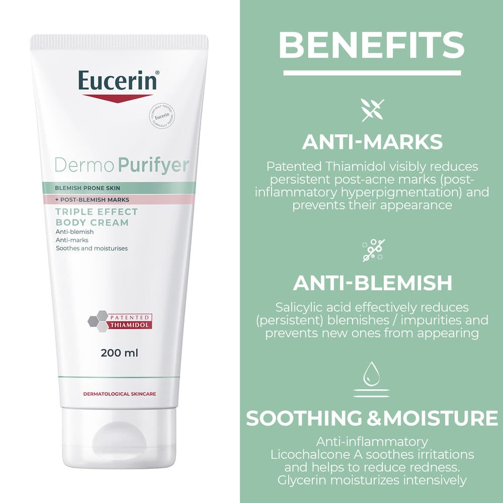 Eucerin DermoPure Triple Effect Body Cream 200 ml - 4