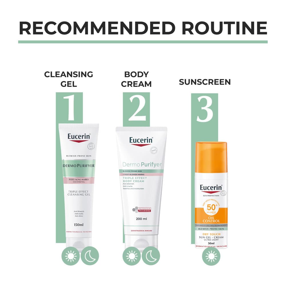 Eucerin DermoPure Triple Effect Body Cream 200 ml - 8