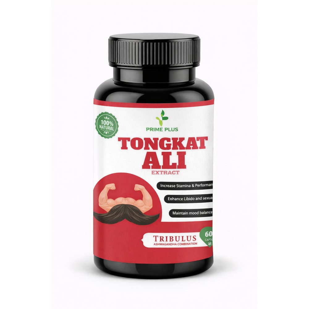 Prime Plus Tongkat Ali Extract 60 Capsules
