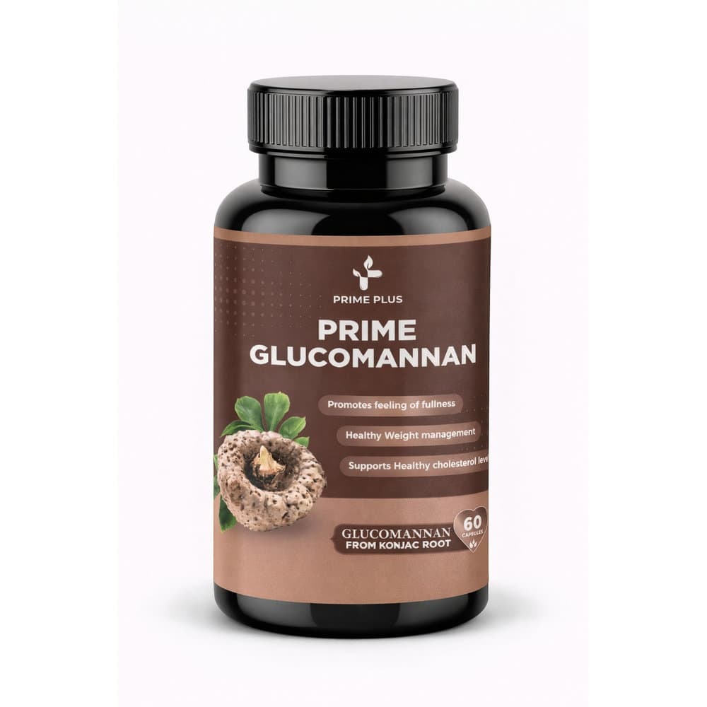 Prime Plus Prime Glucomannan 60 Capsules