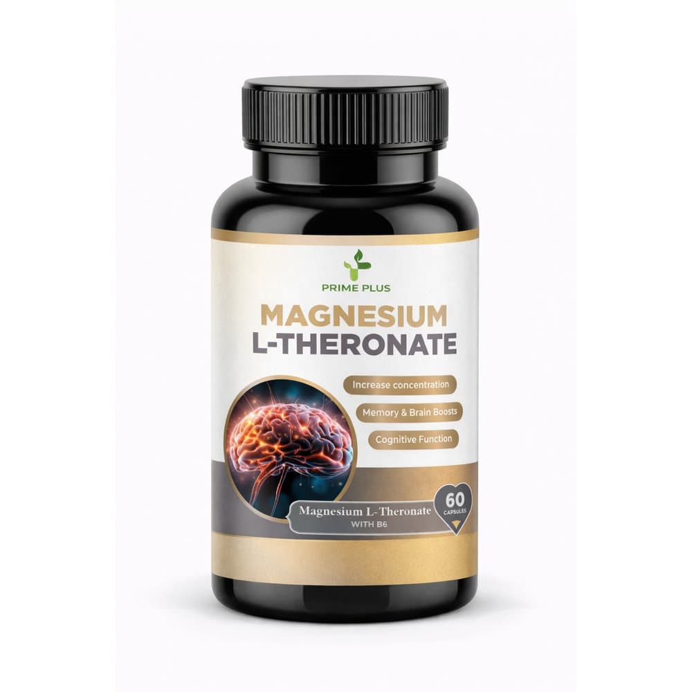 Prime Plus Magnesium L-Threonate 60 Capsules