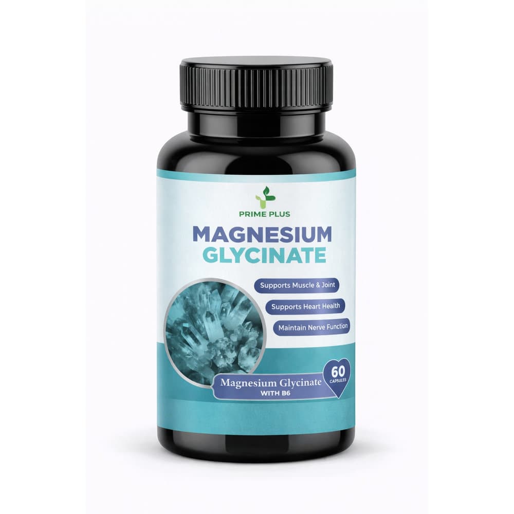 Prime Plus Magnesium Glycinate 60 Capsules