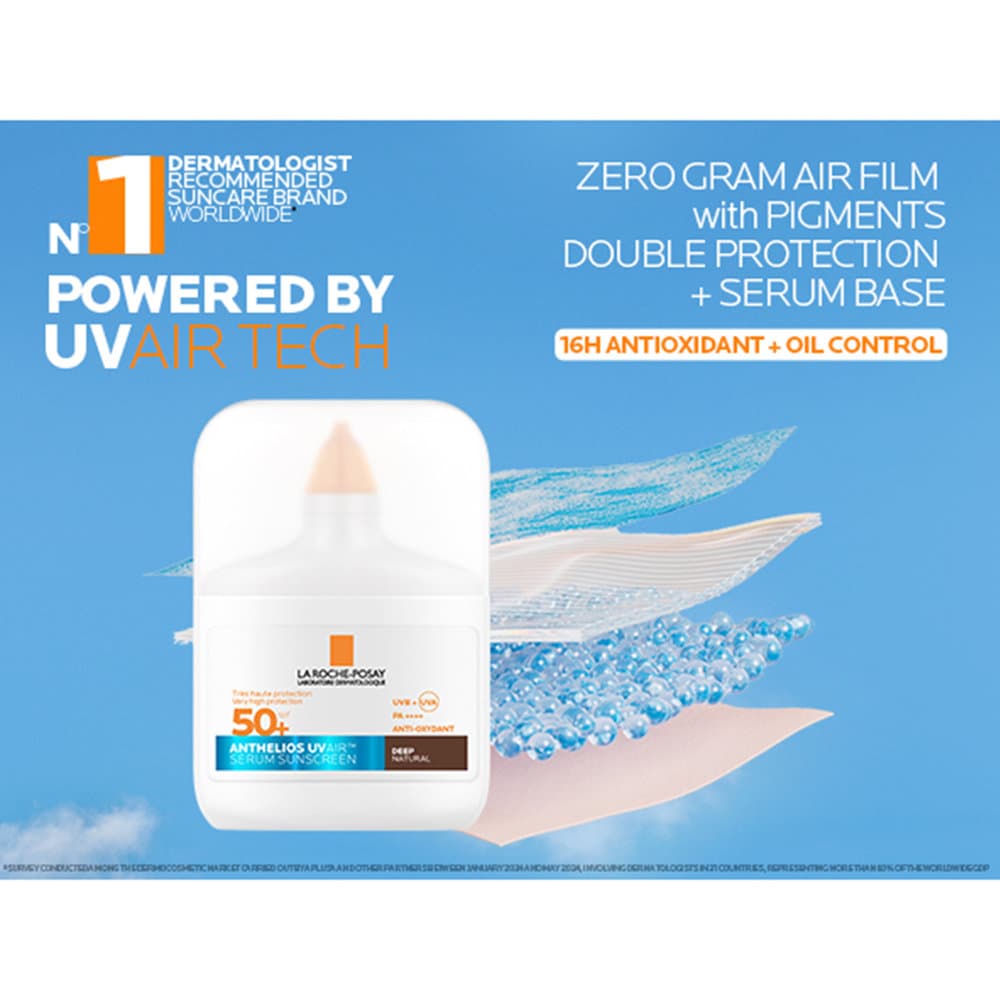 La Roche-Posay Anthelios UVAir Tinted Dark SPF 50+ 50 ml - 8