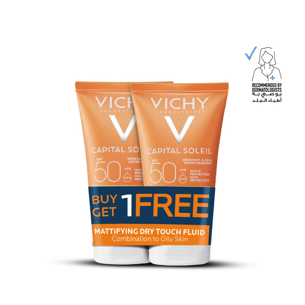 Vichy Capital Soleil Dry Touch SPF 50 Buy 1 Get 1