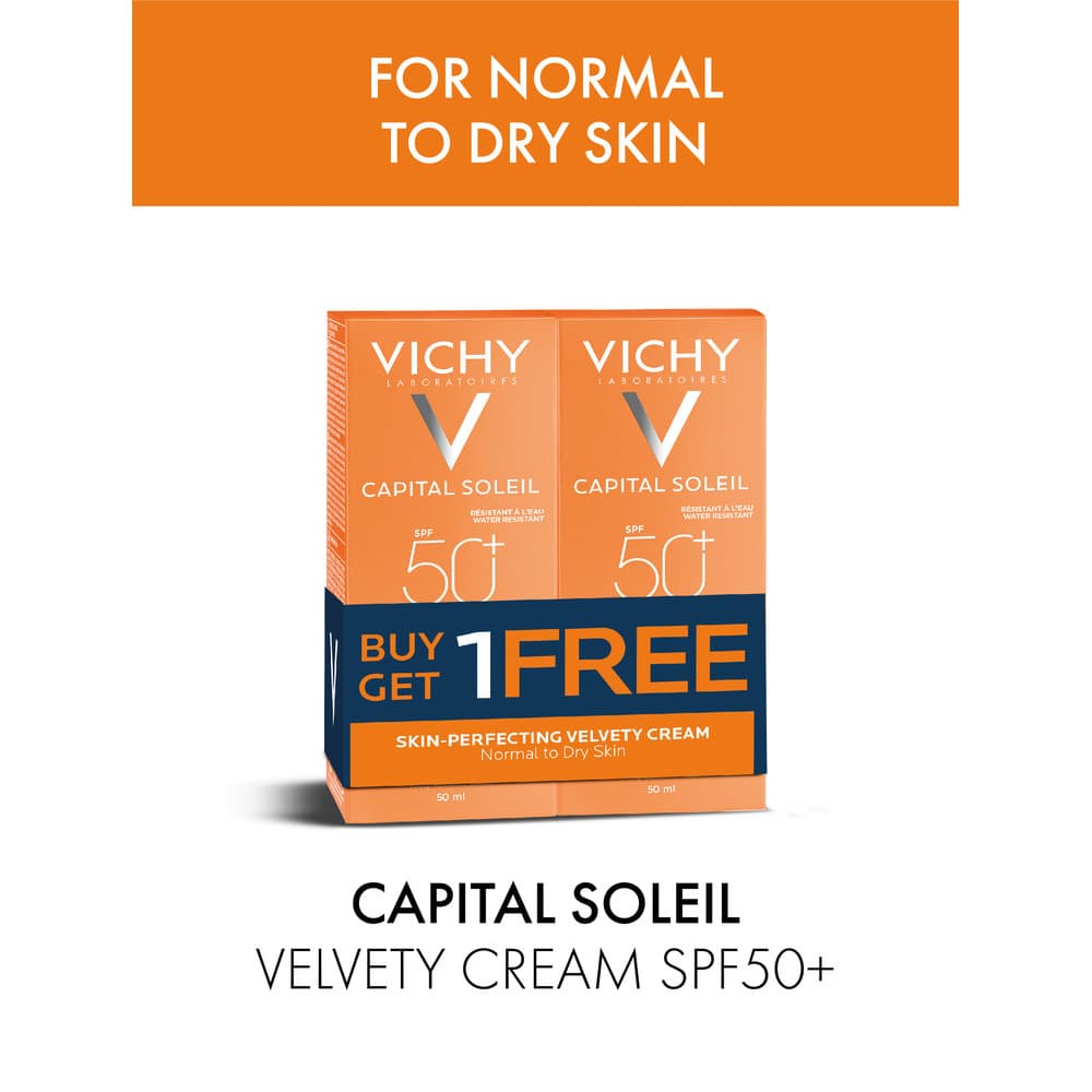 Vichy Capital Soleil Velvety Cream SPF 50 Buy 1 Get 1 - 2