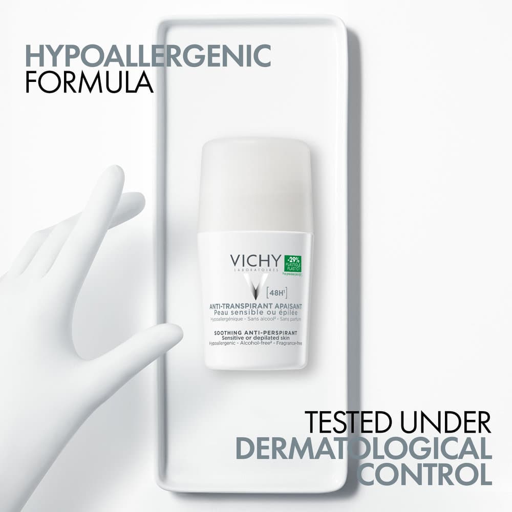 Vichy 48H Anti-Perspirant Roll-On Sensitive Skin 50 ml - 4