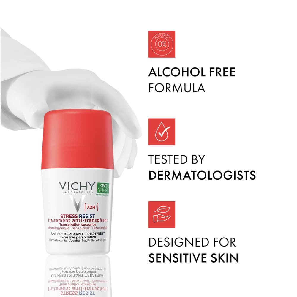 Vichy Stress Resist 72H Anti-Perspirant Roll-On 50 ml - 4