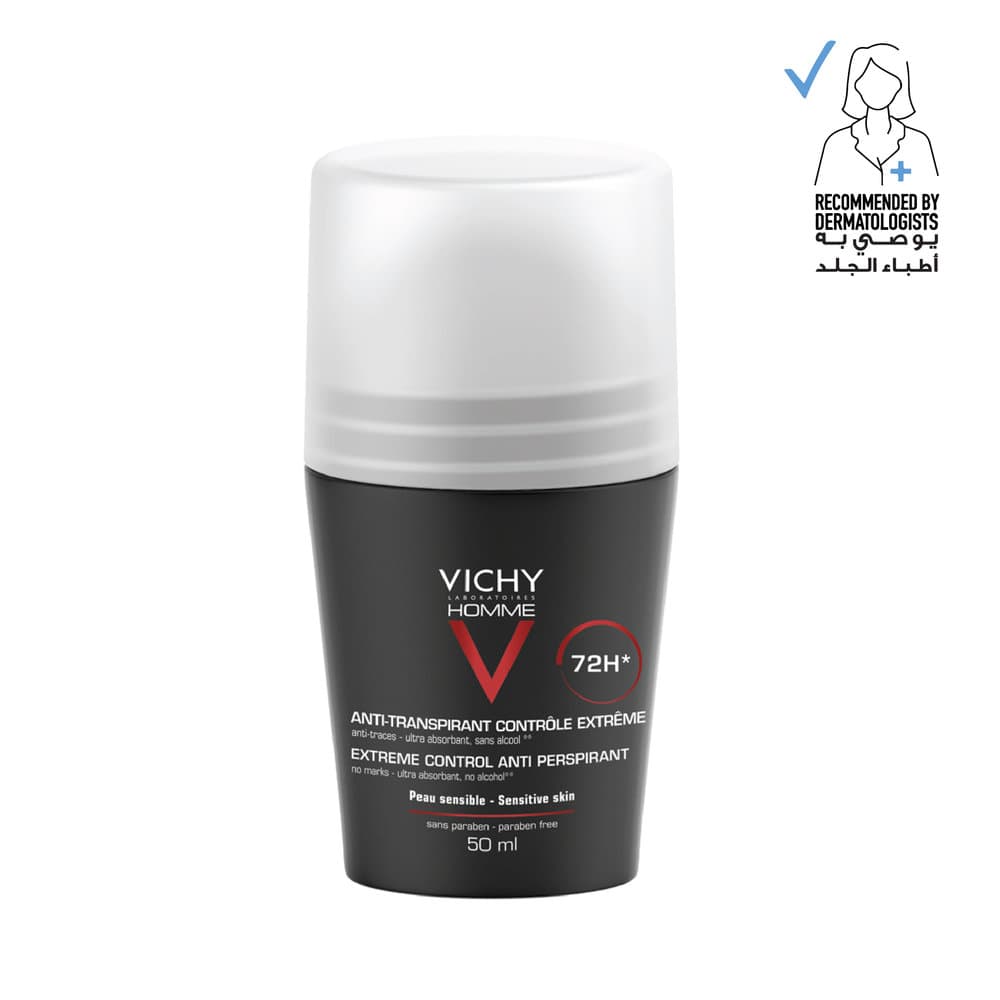 Vichy Homme 72H Anti-Perspirant Roll-On 50 ml