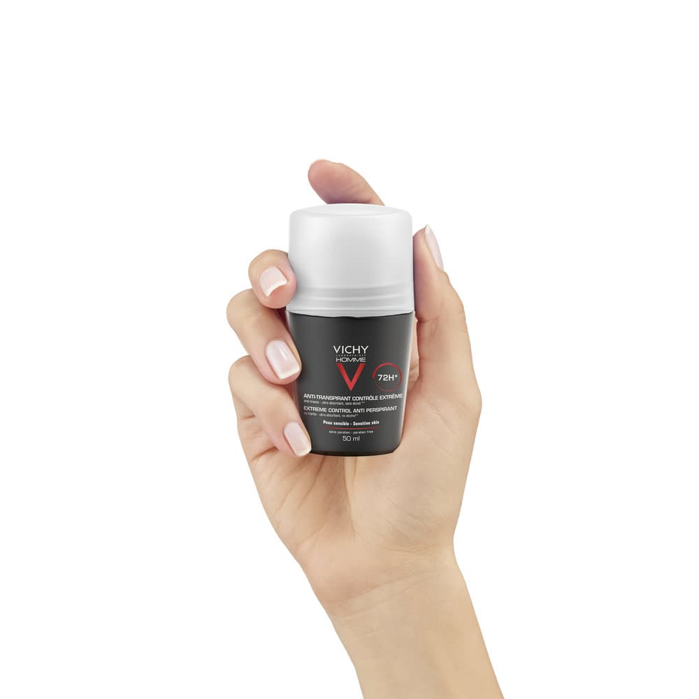 Vichy Homme 72H Anti-Perspirant Roll-On 50 ml - 3