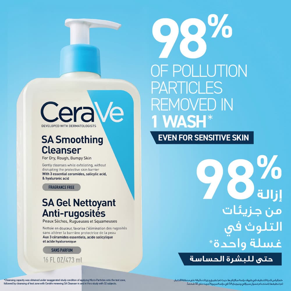 CeraVe SA Smoothing Cleanser 473 ml - 3