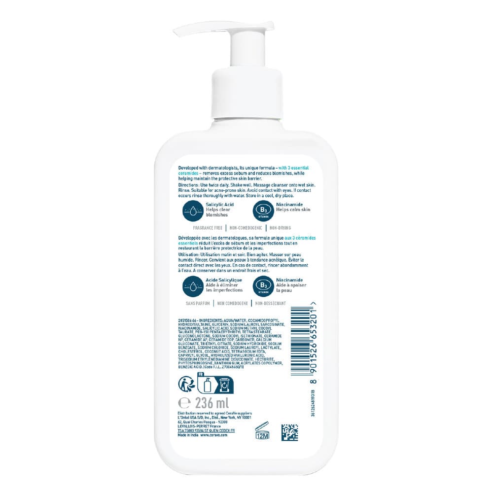 CeraVe Acne Purifying Foaming Gel - 2