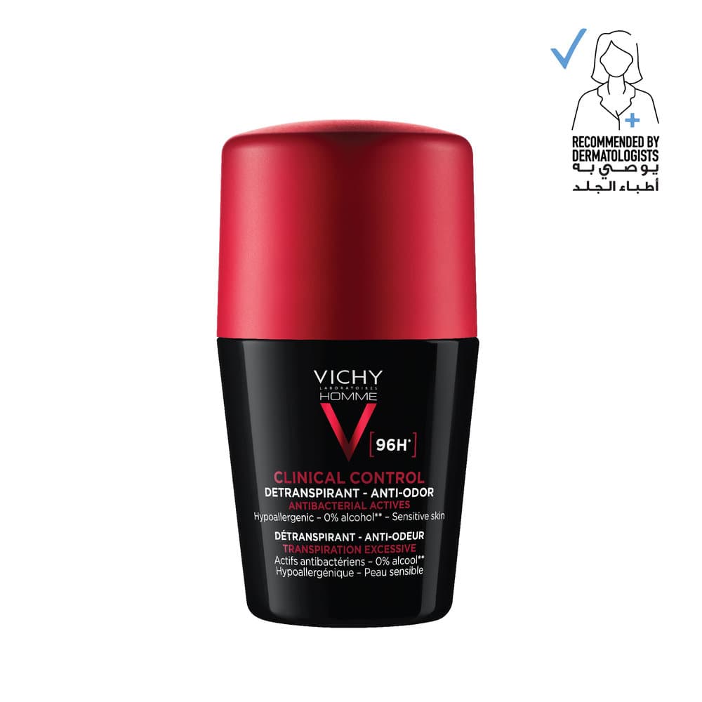 Vichy Homme Clinical Control 96H Anti-Perspirant Roll-On 50 ml