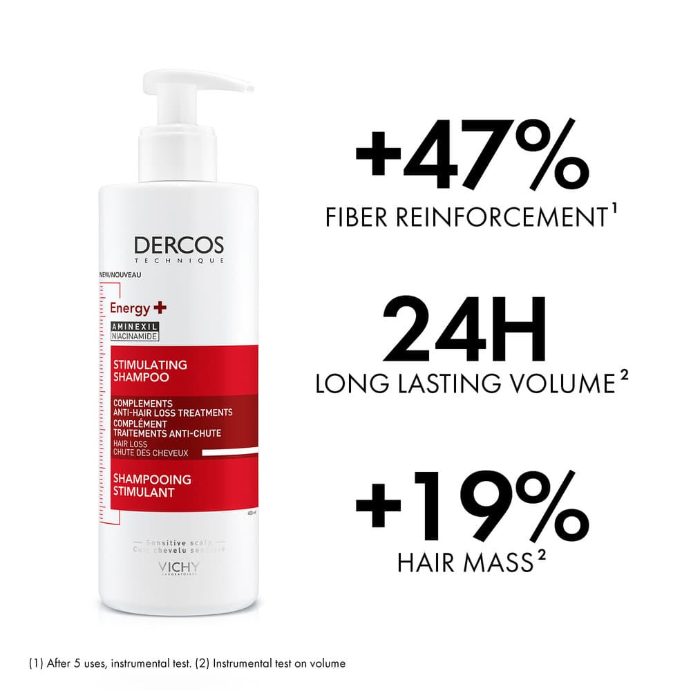 Vichy Dercos Energising Shampoo 400 ml - 3