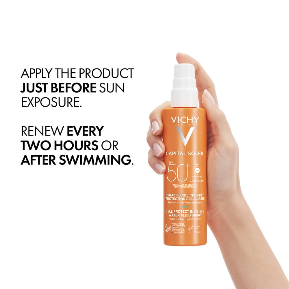 Vichy Capital Soleil Invisible Hydrating Mist SPF 50+ 200 ml - 5