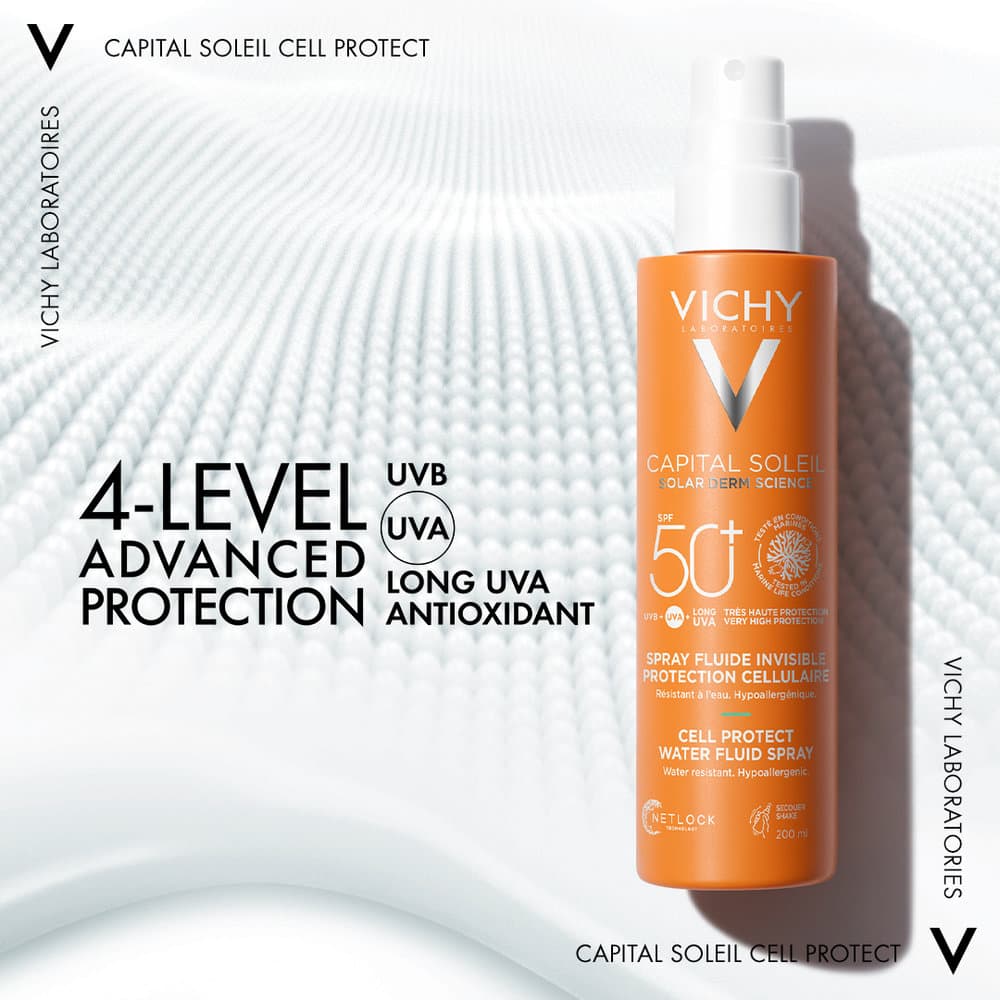 Vichy Capital Soleil Invisible Hydrating Mist SPF 50+ 200 ml - 6