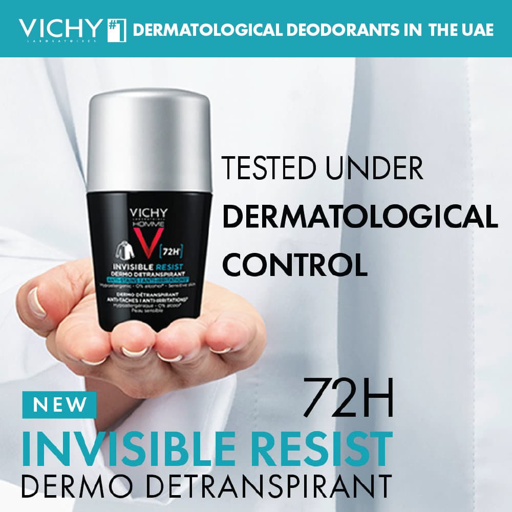 Vichy Homme 72H Invisible Anti-Perspirant Roll-On 50 ml - 4
