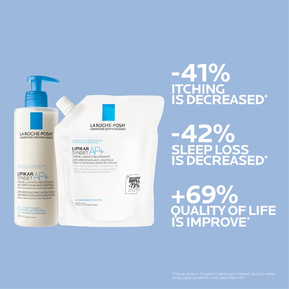 La Roche-Posay Lipikar Syndet AP+ Refill 400 ml - 2
