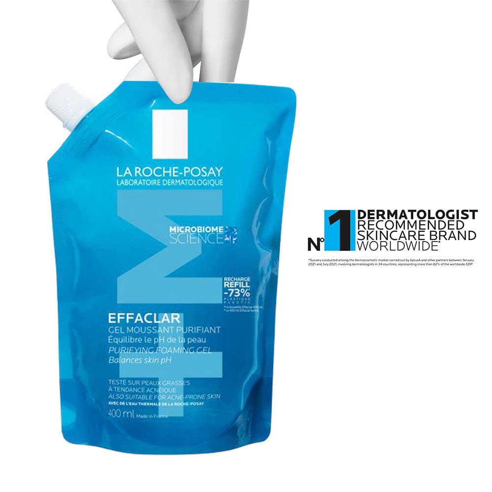 La Roche-Posay Effaclar Purifying Foaming Gel Refill 400 ml - 10