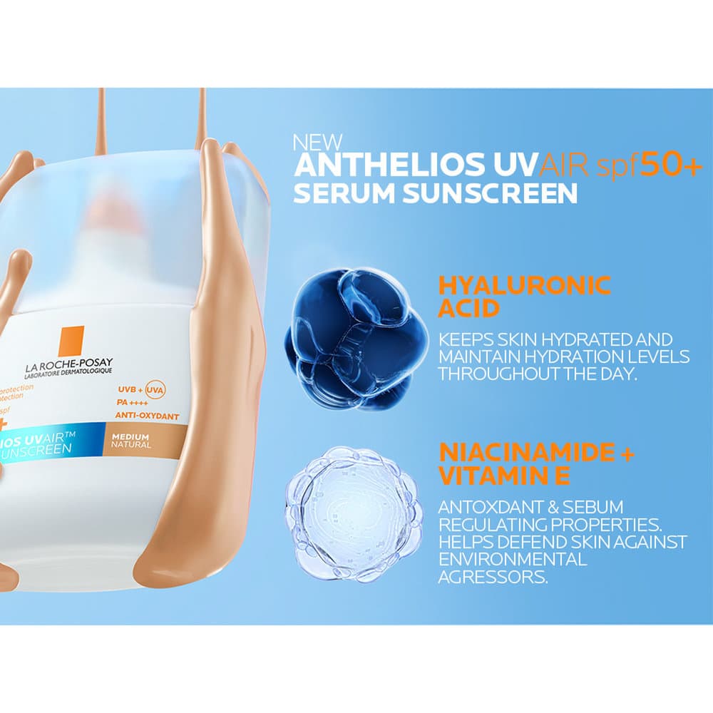 La Roche-Posay Anthelios UVAir Tinted Medium SPF 50+ 50 ml - 3