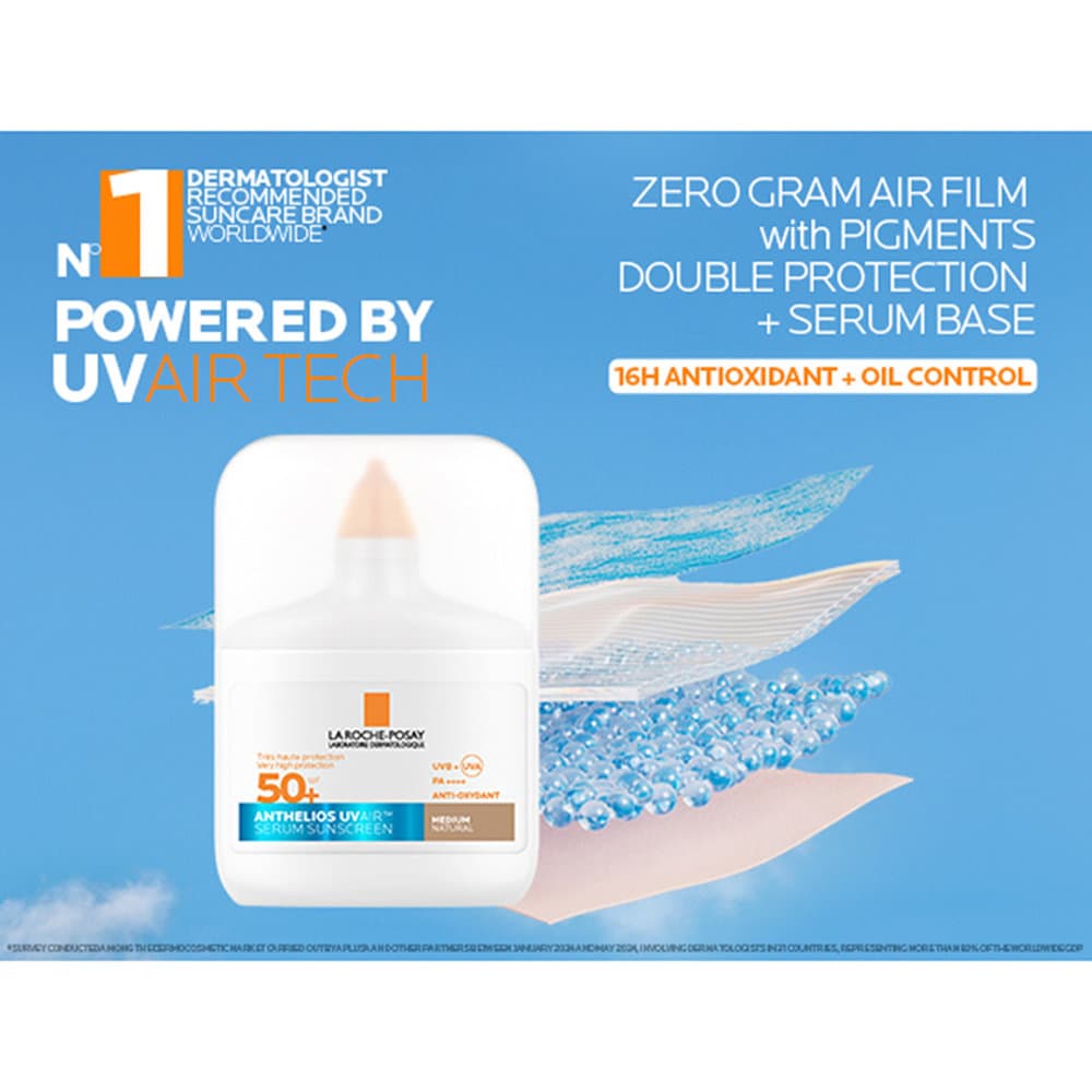 La Roche-Posay Anthelios UVAir Tinted Medium SPF 50+ 50 ml - 5