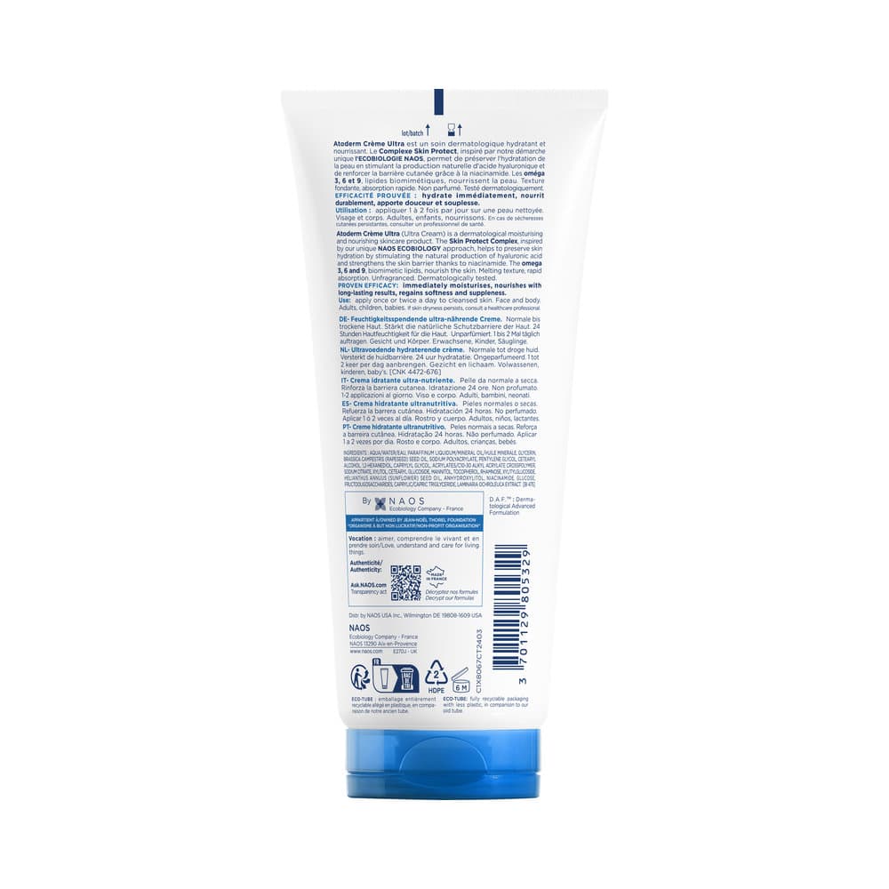 Bioderma Atoderm Ultra Cream Tube 200 ml - 2