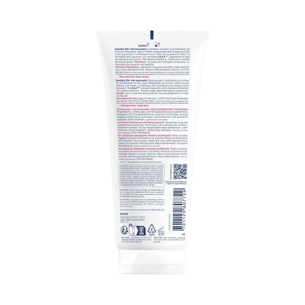 Bioderma Sensibio DS+ Cleansing Gel 200 ml - 3