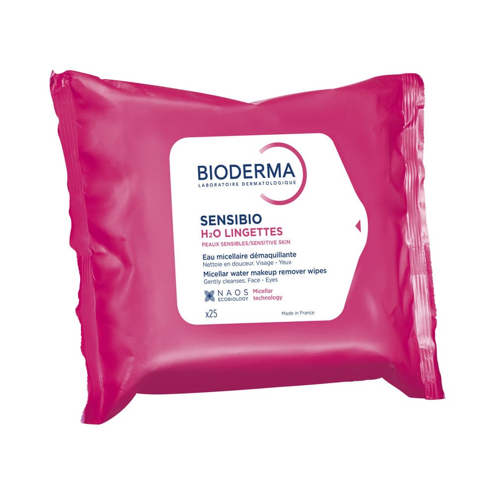 Bioderma Sensibio H2O Micellar Wipes 25 Wipes