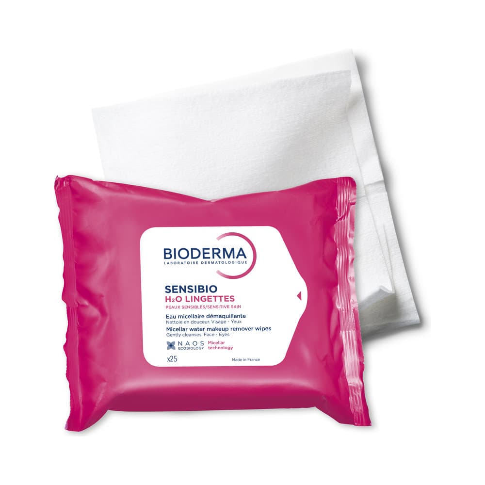 Bioderma Sensibio H2O Micellar Wipes 25 Wipes - 2