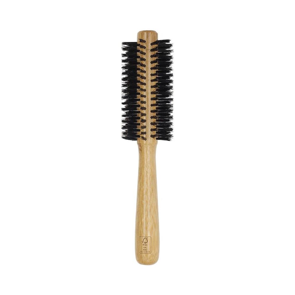 Beter Round Brush Mixed Bristles Bamwood