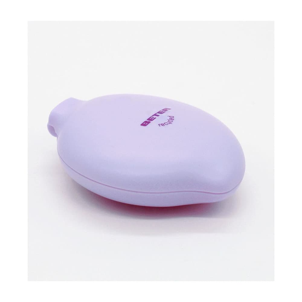Beter Folding Brush with Mirror & Ponytail Holders - 3