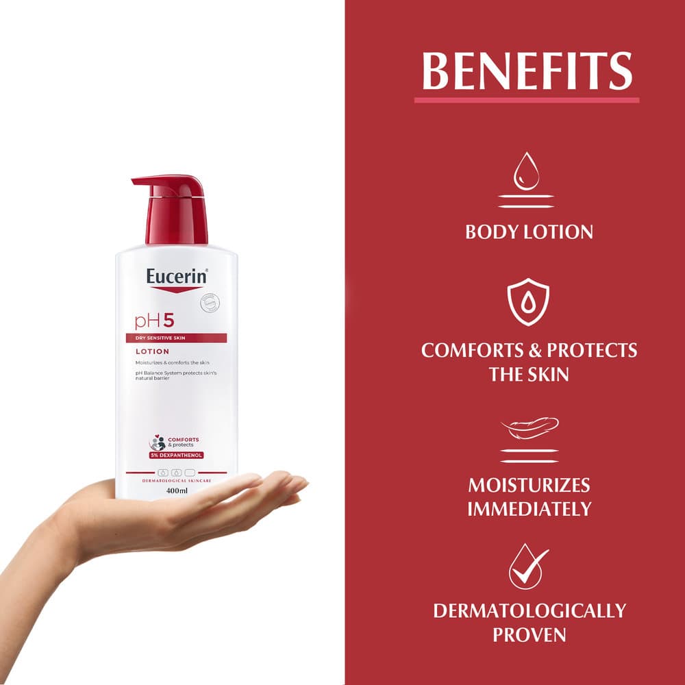 Eucerin pH5 Body Lotion 400 ml - 5