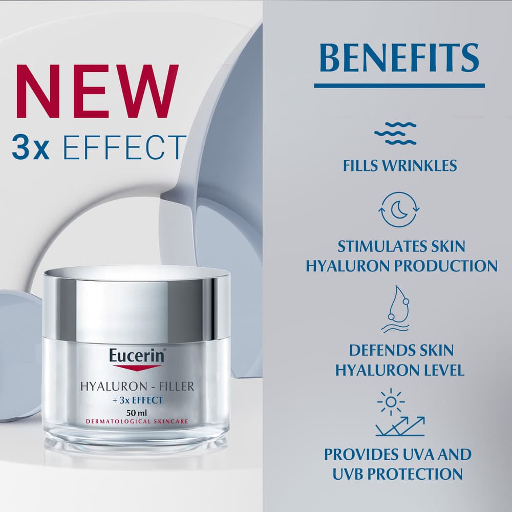 Eucerin Hyaluron-Filler Day Cream 50 ml - 10