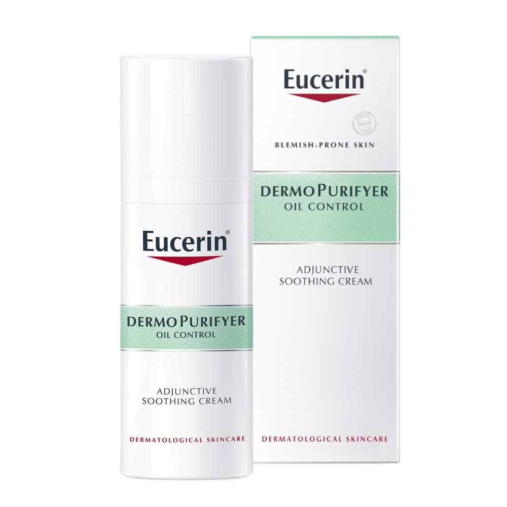 Eucerin DermoPurifyer Adjunctive Hydrating Cream 50 ml - 2