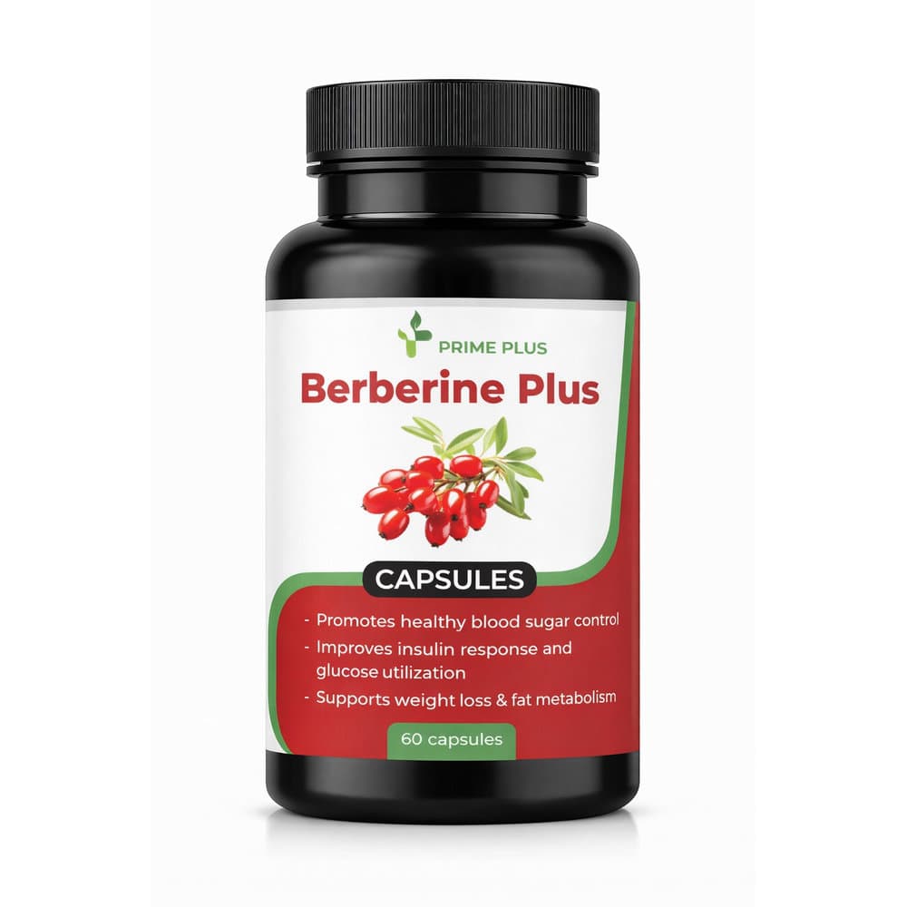 Prime Plus Berberine Plus 60 Capsules