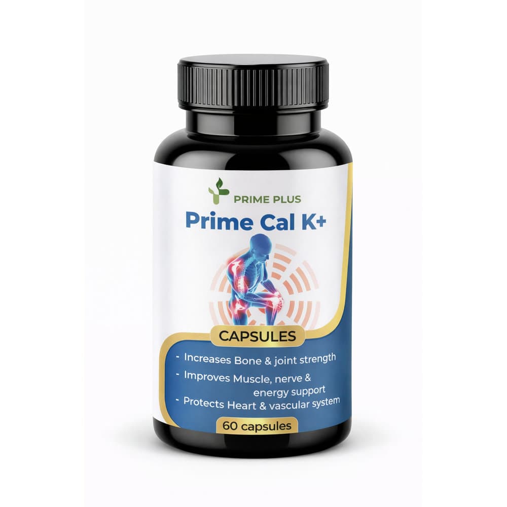 Prime Plus Prime Cal K+ 60 Capsules
