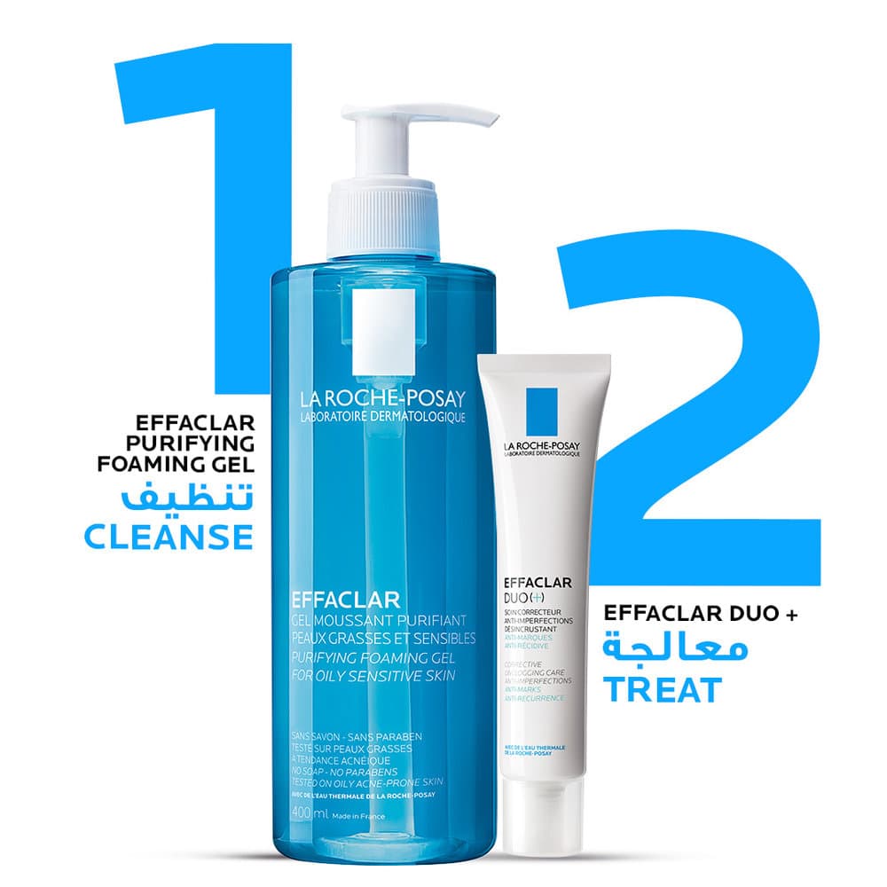 La Roche-Posay Effaclar Purifying Foaming Gel 400 ml - 4