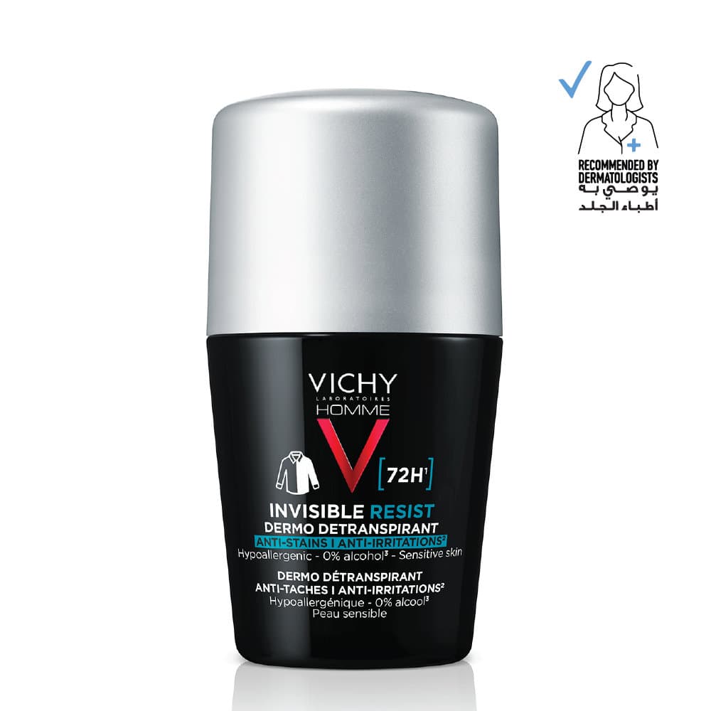 Vichy Homme 72H Invisible Anti-Perspirant Roll-On 50 ml