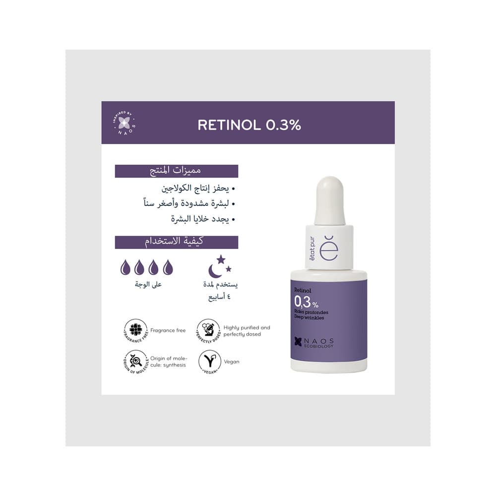 Etat Pur Retinol 0.3% Serum 15 ml - 3