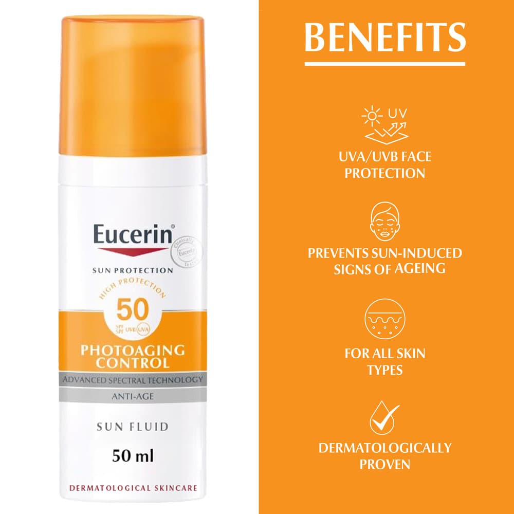 Eucerin Photoaging Control Sun Fluid 50 ml - 6